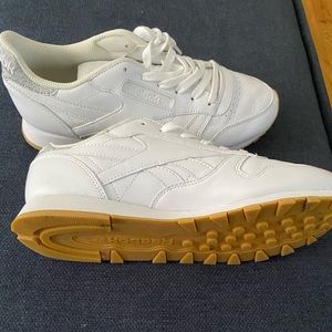 Reebok white sneakers